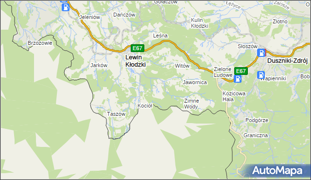 mapa Jerzykowice Małe, Jerzykowice Małe na mapie Targeo