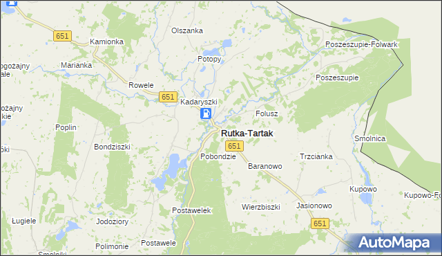 mapa Rutka-Tartak, Rutka-Tartak na mapie Targeo