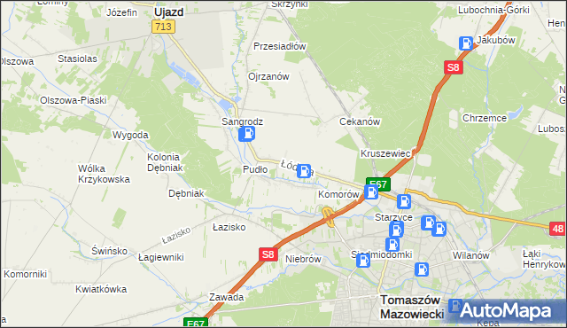 mapa Zaborów Pierwszy, Zaborów Pierwszy na mapie Targeo
