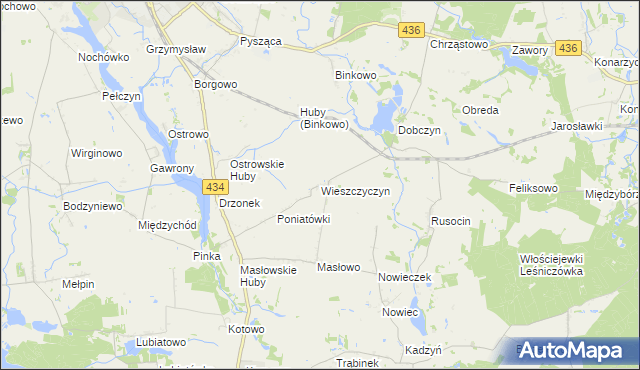 mapa Wieszczyczyn, Wieszczyczyn na mapie Targeo