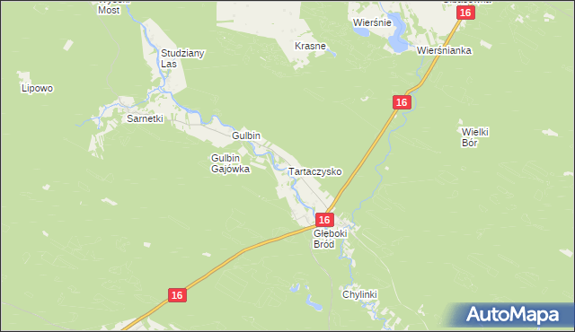 mapa Tartaczysko, Tartaczysko na mapie Targeo