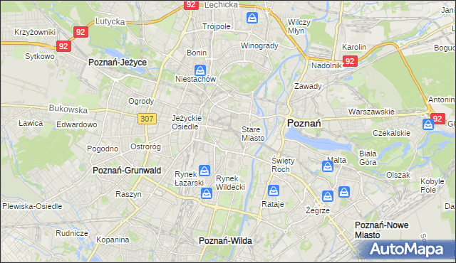 mapa Święty Marcin, Święty Marcin na mapie Targeo