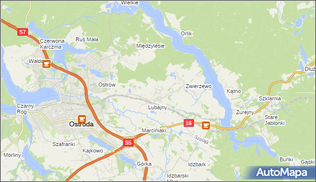 mapa Nowe Siedlisko, Nowe Siedlisko na mapie Targeo