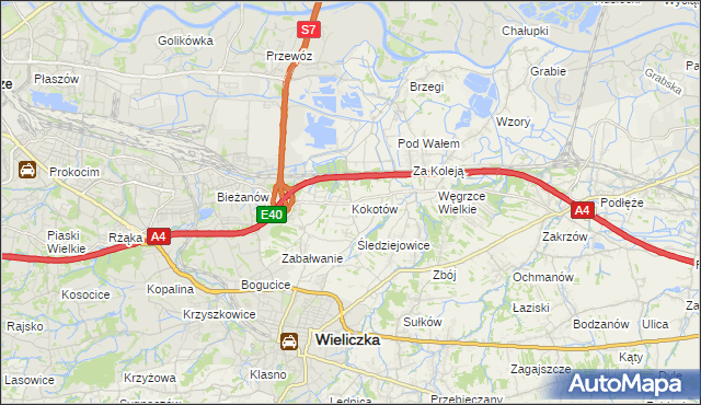 mapa Kokotów, Kokotów na mapie Targeo