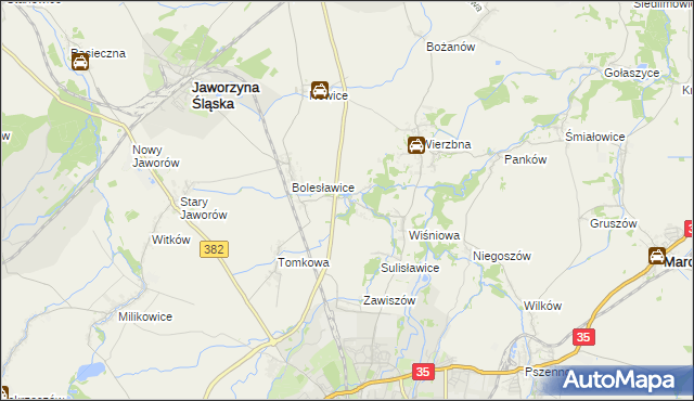 mapa Bagieniec, Bagieniec na mapie Targeo