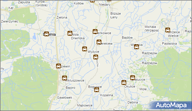 mapa Bessów, Bessów na mapie Targeo