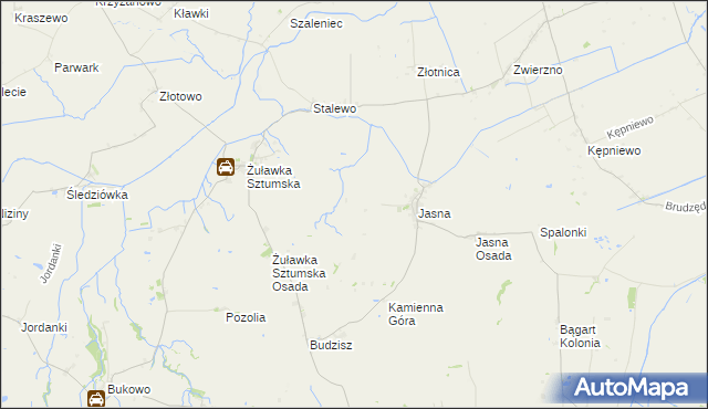 mapa Chartowo gmina Dzierzgoń, Chartowo gmina Dzierzgoń na mapie Targeo