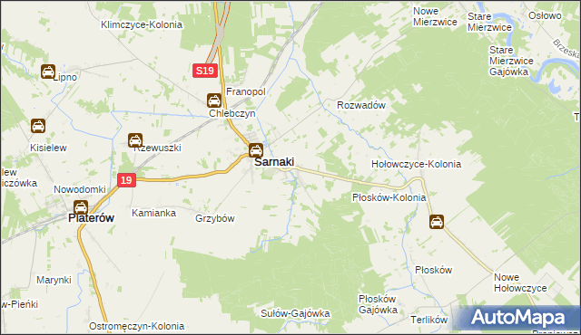 mapa Chybów, Chybów na mapie Targeo