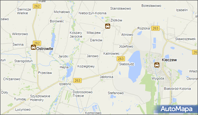 mapa Danków A, Danków A na mapie Targeo