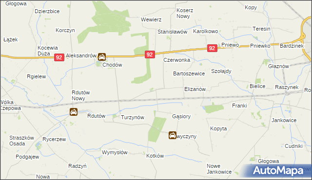 mapa Domaników, Domaników na mapie Targeo