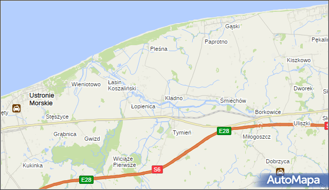 mapa Kładno, Kładno na mapie Targeo