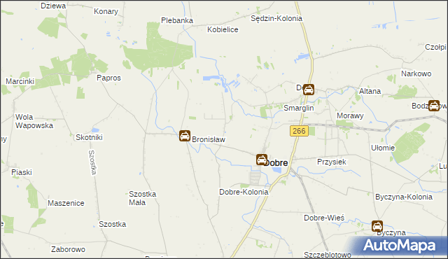 mapa Koszczały, Koszczały na mapie Targeo