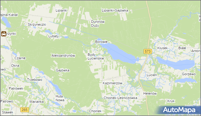 mapa Miałkówek, Miałkówek na mapie Targeo