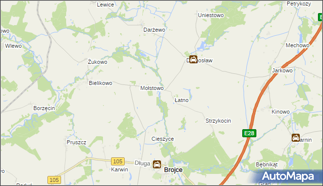 mapa Mołstówko, Mołstówko na mapie Targeo