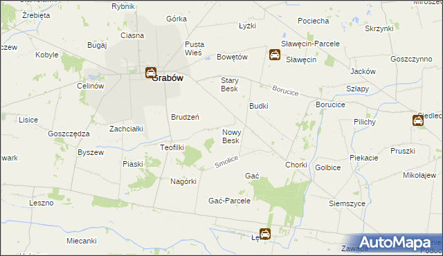 mapa Nowy Besk, Nowy Besk na mapie Targeo