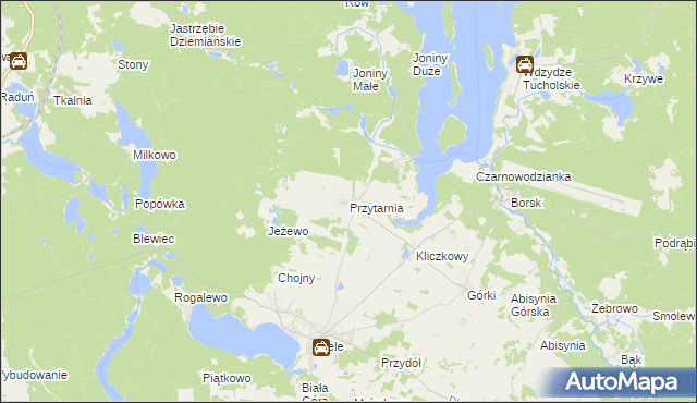 mapa Przytarnia, Przytarnia na mapie Targeo