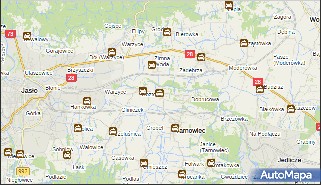 mapa Sądkowa, Sądkowa na mapie Targeo