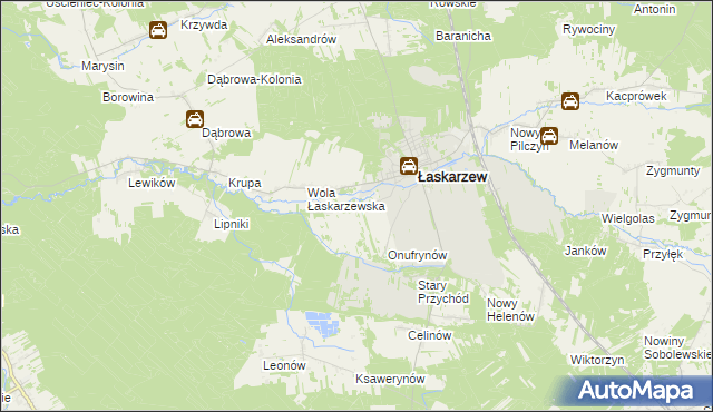 mapa Sośninka, Sośninka na mapie Targeo