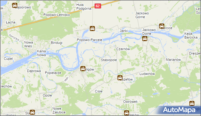 mapa Stasiopole, Stasiopole na mapie Targeo