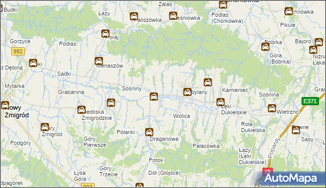 mapa Sulistrowa, Sulistrowa na mapie Targeo