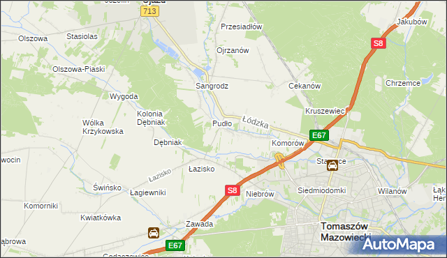 mapa Zaborów Drugi, Zaborów Drugi na mapie Targeo