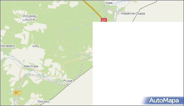 mapa Siedliska gmina Lubycza Królewska, Siedliska gmina Lubycza Królewska na mapie Targeo