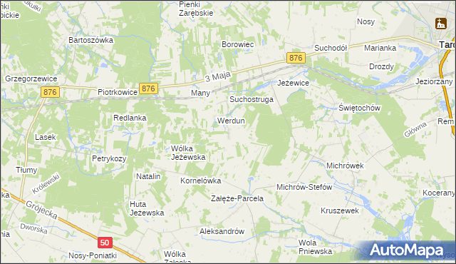 mapa Bystrzanów, Bystrzanów na mapie Targeo