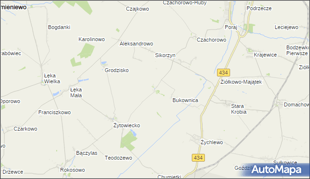 mapa Pijanowice, Pijanowice na mapie Targeo