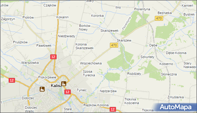 mapa Pólko gmina Żelazków, Pólko gmina Żelazków na mapie Targeo