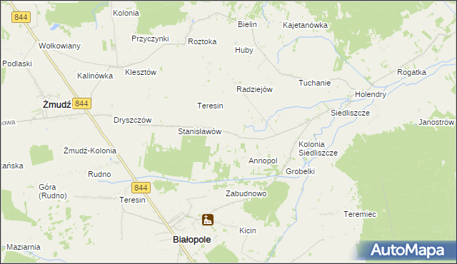 mapa Syczów, Syczów na mapie Targeo