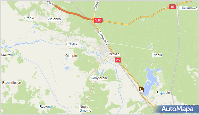 mapa Wałownica, Wałownica na mapie Targeo