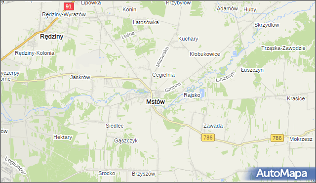 mapa Wancerzów, Wancerzów na mapie Targeo