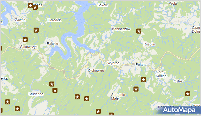 mapa Chrewt, Chrewt na mapie Targeo