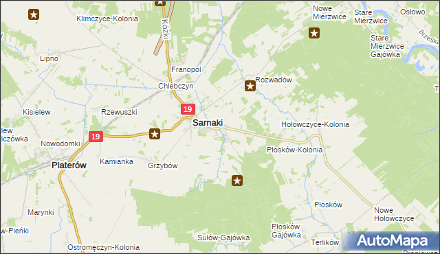 mapa Chybów, Chybów na mapie Targeo