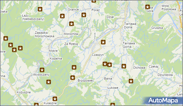 mapa Czaszyn, Czaszyn na mapie Targeo