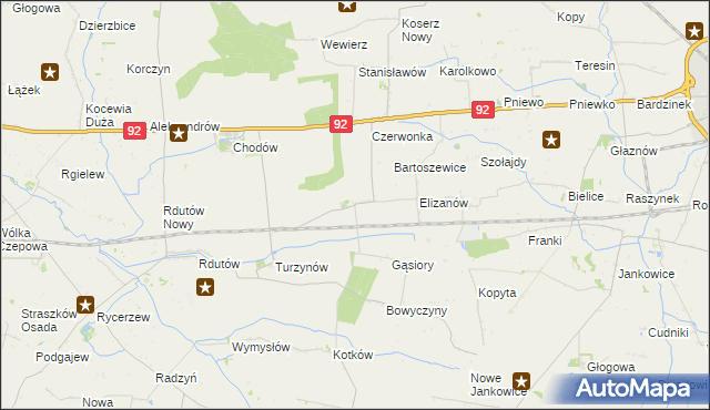 mapa Domaników, Domaników na mapie Targeo