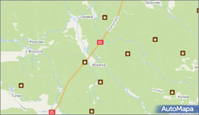 mapa Grądki Dolne, Grądki Dolne na mapie Targeo