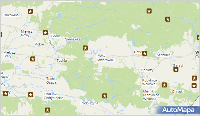 mapa Kobylnica Ruska, Kobylnica Ruska na mapie Targeo