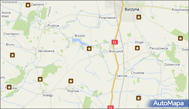 mapa Kochłowice, Kochłowice na mapie Targeo