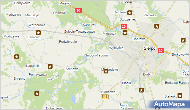 mapa Kwaśno, Kwaśno na mapie Targeo