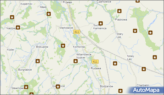 mapa Nowy Świętów, Nowy Świętów na mapie Targeo