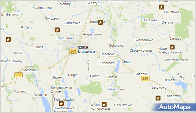 mapa Podtymień, Podtymień na mapie Targeo