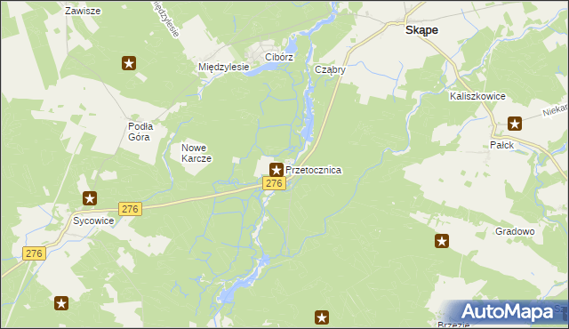 mapa Przetocznica, Przetocznica na mapie Targeo