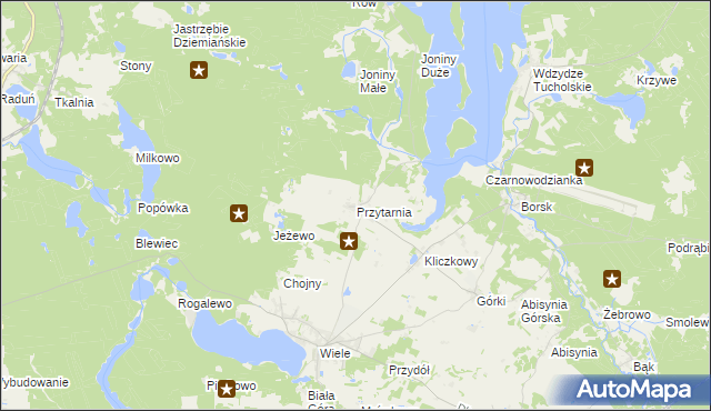 mapa Przytarnia, Przytarnia na mapie Targeo