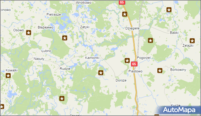 mapa Wilkasy gmina Gołdap, Wilkasy gmina Gołdap na mapie Targeo
