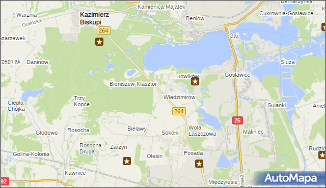 mapa Władzimirów, Władzimirów na mapie Targeo