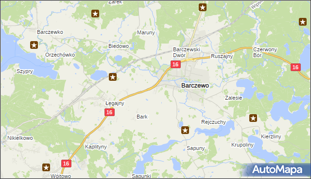 mapa Wrócikowo, Wrócikowo na mapie Targeo