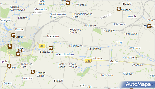 mapa Adamowice gmina Gołcza, Adamowice gmina Gołcza na mapie Targeo