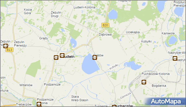 mapa Dratów, Dratów na mapie Targeo