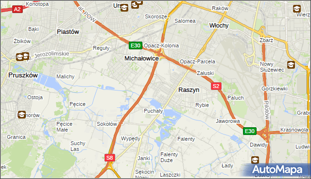 mapa Nowe Grocholice, Nowe Grocholice na mapie Targeo